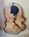 Horloge murale en bois